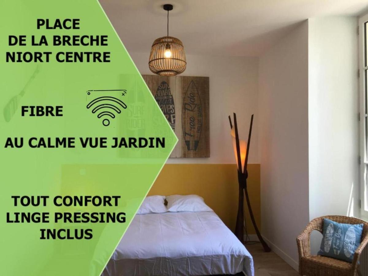 Le Beach Centre La Breche Wifi Vue Jardin Niort Ngoại thất bức ảnh